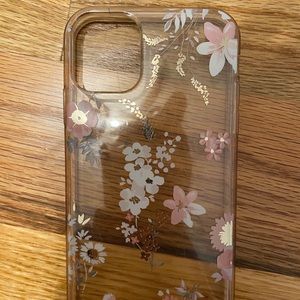 Floral Silicone iPhone 11 Case